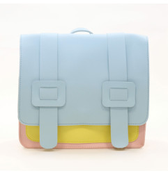 Cartable maternelle YUKO B, Bleu