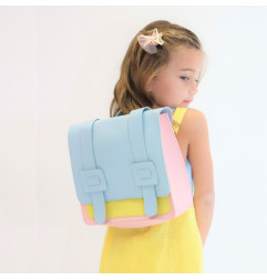 Cartable maternelle YUKO B, Bleu