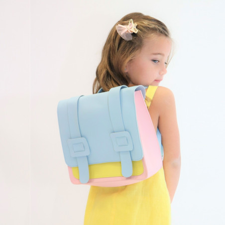 Cartable maternelle YUKO B, Bleu