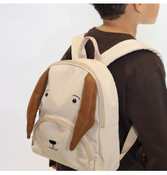Sac à dos enfant YUKO B, Chiot Beige