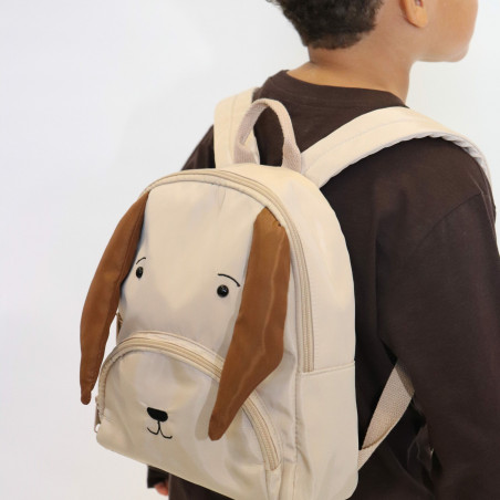 Sac à dos enfant YUKO B, Chiot Beige