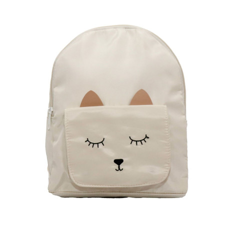 Sac à dos enfant YUKO B, Chat Beige