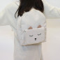 Sac à dos enfant YUKO B, Chat Beige