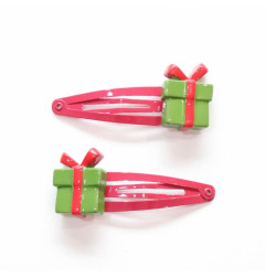 Duo de barrettes Cadeaux de Noël YUKO B