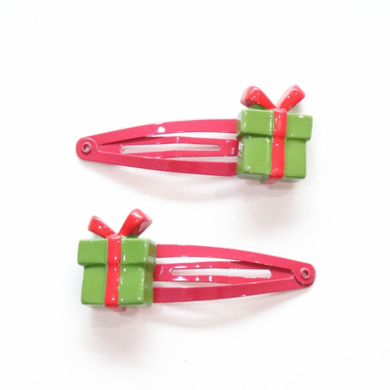 Duo de barrettes Cadeaux de Noël YUKO B