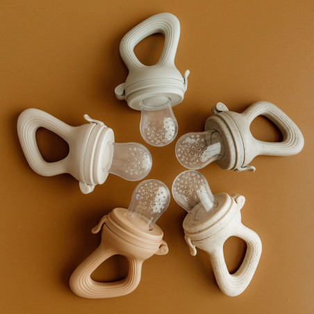 Tétine grignoteuse ZAKUW, Sauge avec 4 embouts