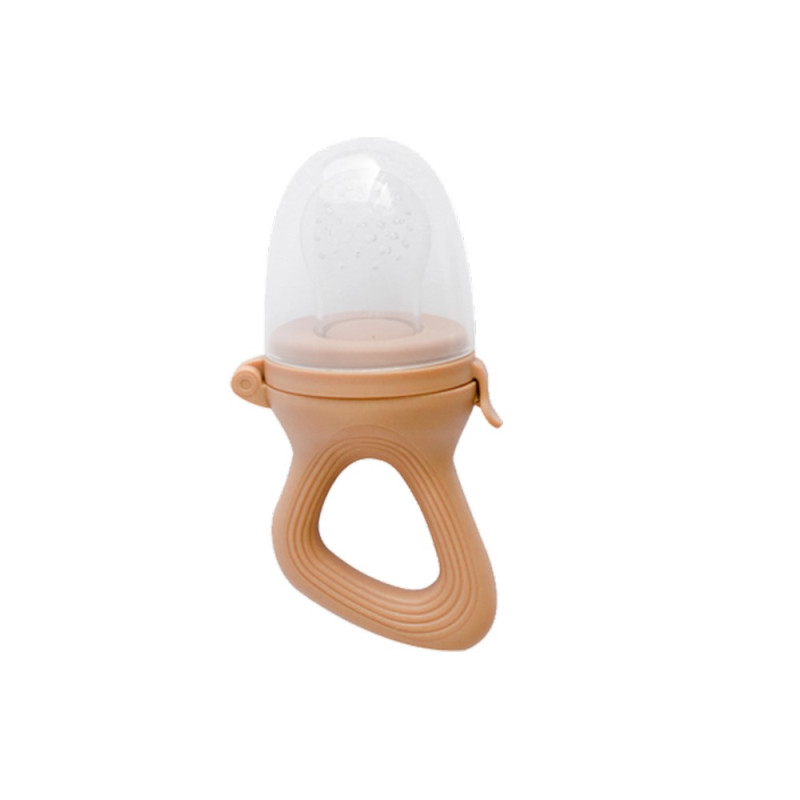 Tétine grignoteuse ZAKUW, Nude avec 4 embouts