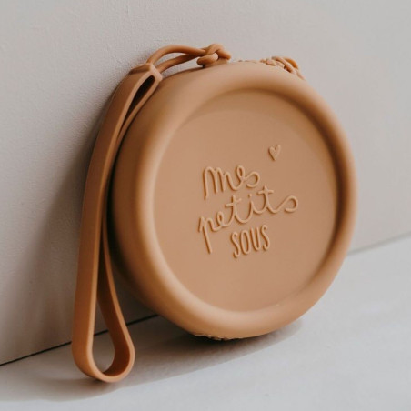 Porte-monnaie enfant ZAKUW, camel