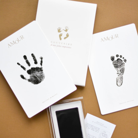 Kit de cartes Empreintes de Bébé ZAKUW