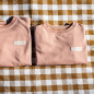 Sweat femme Hippolyte PETIT PICOTIN, bois de rose, avec personnalisation