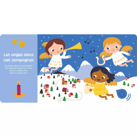 Livre sonore Mes Comptines de Noël AUZOU