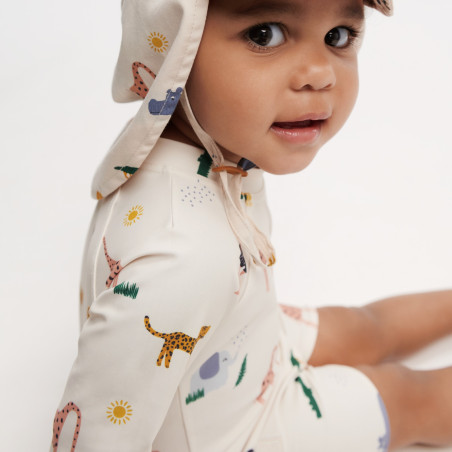 Combinaison de bain Thor LIEWOOD, Safari Sandy mix