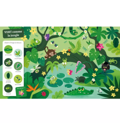 Livre Cherche et Trouve des Tout-Petits AUZOU, Les Couleurs