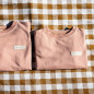 Sweat enfant Hippolyte PETIT PICOTIN, bois de rose, personnalisable