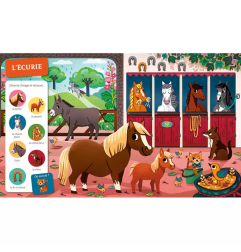 Livre Cherche et Trouve des Tout-Petits AUZOU, A la Ferme