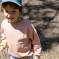 Sweat enfant Hippolyte PETIT PICOTIN, bois de rose, personnalisable