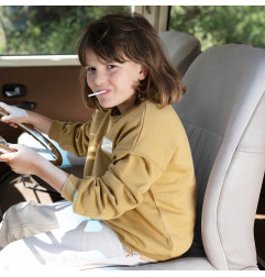 Sweat enfant Hippolyte PETIT PICOTIN, bronze, personnalisable