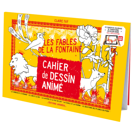 Cahier de dessin à animer Fables de la Fontaine 1 EDITIONS ANIMEES