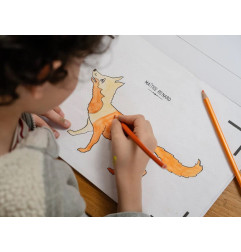 Cahier de dessin à animer Fables de la Fontaine 1 EDITIONS ANIMEES