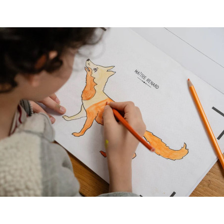 Cahier de dessin à animer Fables de la Fontaine 1 EDITIONS ANIMEES