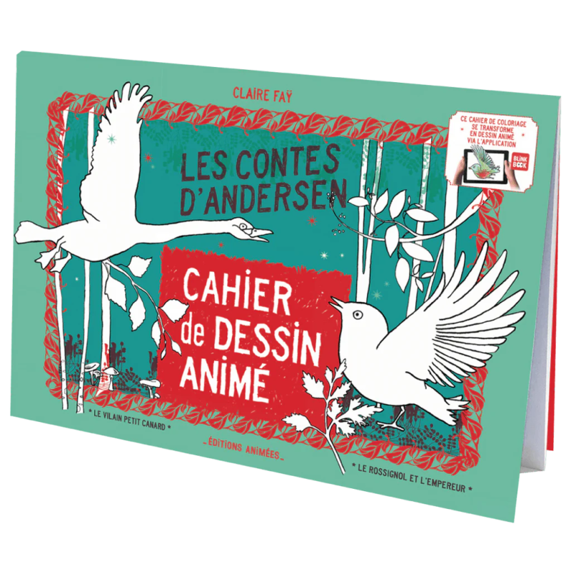 Cahier de dessin à animer Contes d'Andersen EDITIONS ANIMEES