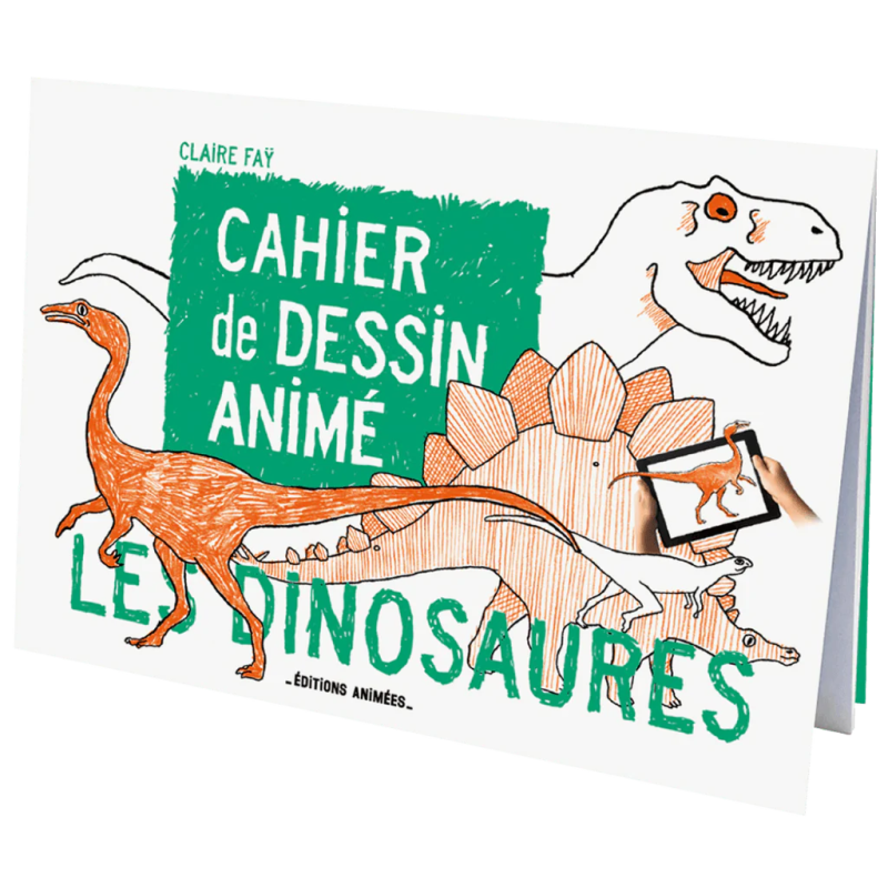 Cahier de dessin à animer Les Dinosaures EDITIONS ANIMEES