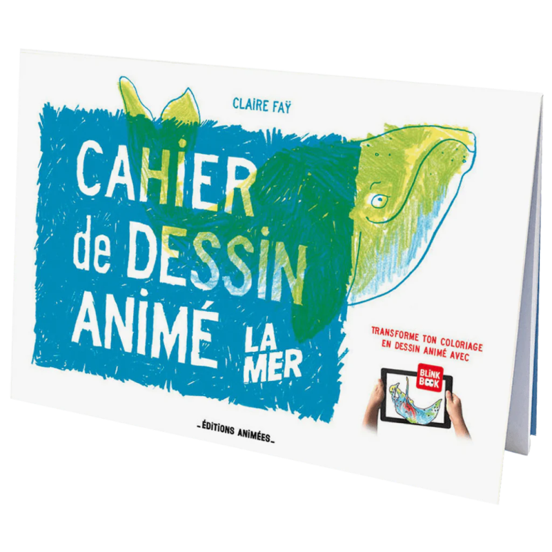 Cahier de dessin à animer La Mer EDITIONS ANIMEES