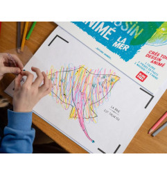 Cahier de dessin à animer La Mer EDITIONS ANIMEES