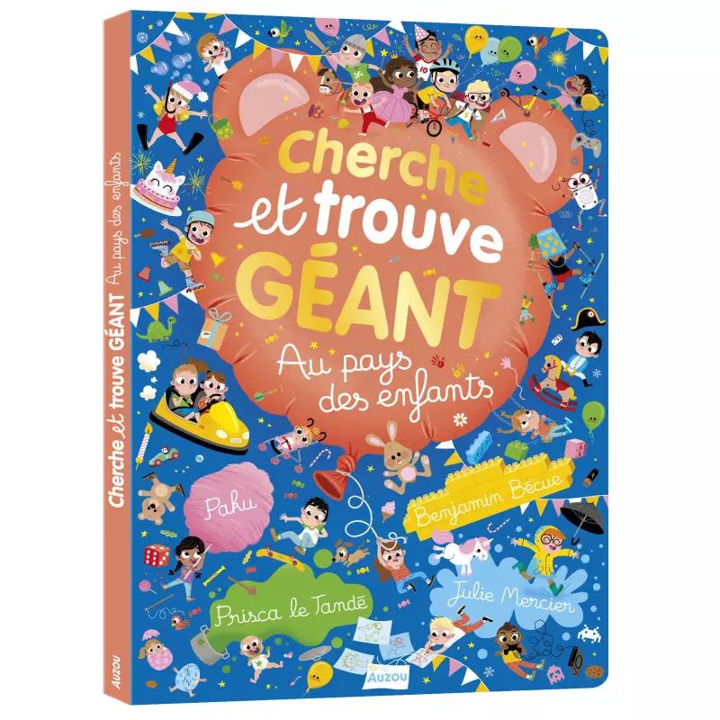 Livre Cherche et Trouve Géant AUZOU, Au Pays des Enfants