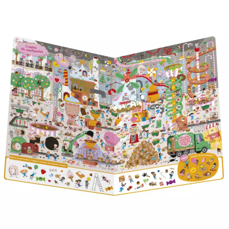 Livre Cherche et Trouve Géant AUZOU, Au Pays des Enfants