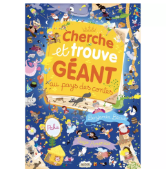 Livre Cherche et Trouve Géant AUZOU, Au Pays des Contes