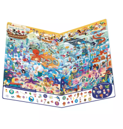 Livre Cherche et Trouve Géant AUZOU, Au Pays des Contes