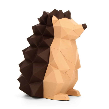Origami Hérisson en papier 3D AGENT PAPER