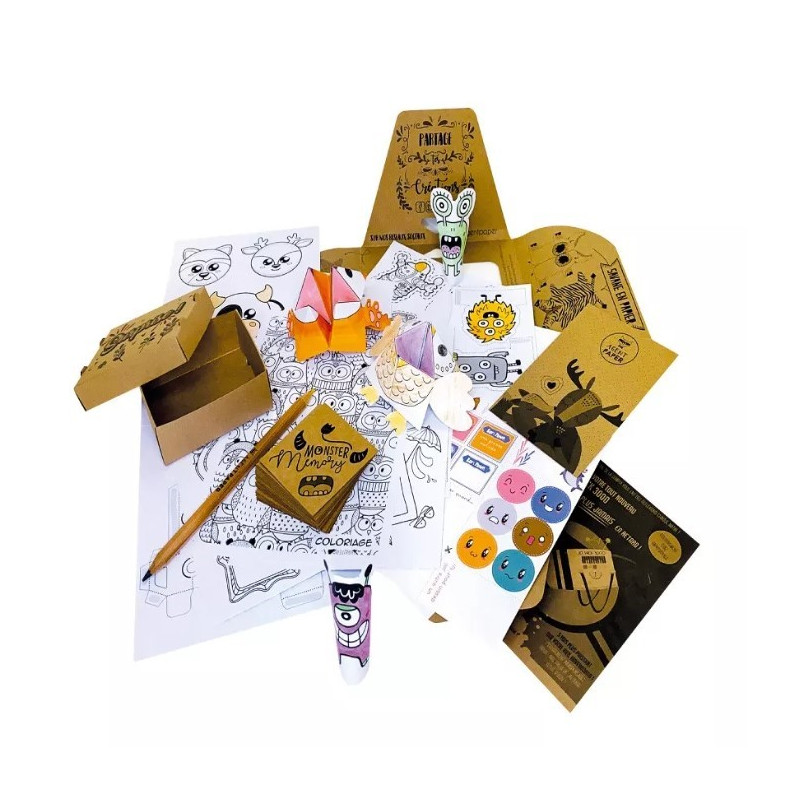 Pochette d'activités Occupe ton Enfant AGENT PAPER