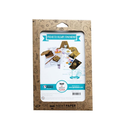 Pochette d'activités Occupe ton Enfant AGENT PAPER