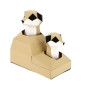 Origami Suricates en papier 3D AGENT PAPER