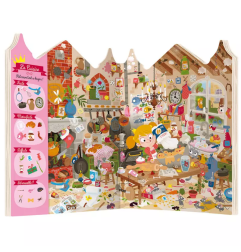 Livre Cherche et Trouve au Royaume Dubazar AUZOU, Le Château de la Princesse Dubazar