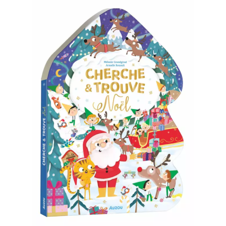 Livre Cherche et Trouve Noël AUZOU