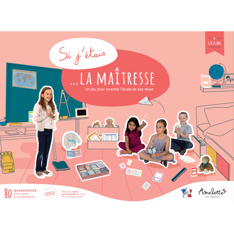 Coffret Si j'Etais la Maîtresse Jeu d'imitation AMULETTE