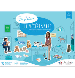 Coffret Si j'Etais le Vétérinaire Jeu d'imitation AMULETTE