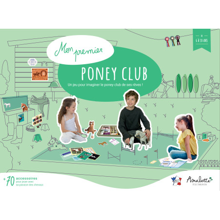 Coffret Mon Poney Club Jeu d'imitation AMULETTE