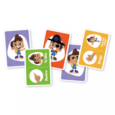 Jeu de cartes Jacques a Dit AUZOU