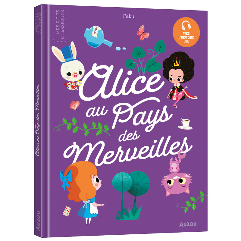 Livre Alice au Pays des Merveilles AUZOU