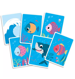Jeu de cartes Mon Premier Jeu de Gare au Requin AUZOU