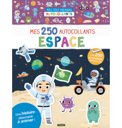 Cahier 250 autocollants Espace AUZOU