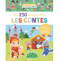 Cahier 250 autocollants Les Contes AUZOU