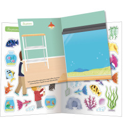 Cahier 250 autocollants Animaux de Compagnie AUZOU