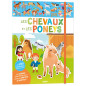 Cahier Mes Premiers Autocollants Les Chevaux et les Poneys AUZOU