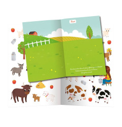 Cahier Mes Premiers Autocollants La Ferme AUZOU