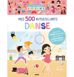 Cahier 500 autocollants Danse AUZOU